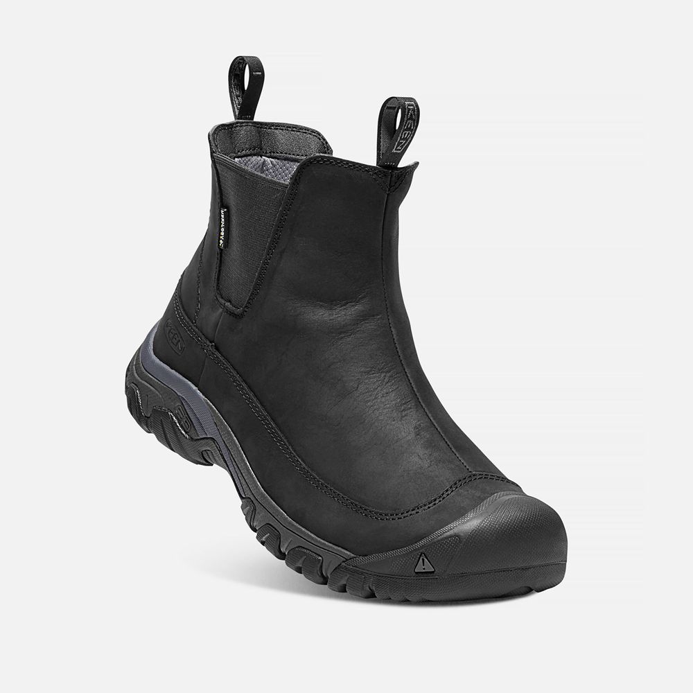 Bottes Chelsea Keen Homme Noir | Anchorage Iii Waterproof | ELFWB-4679